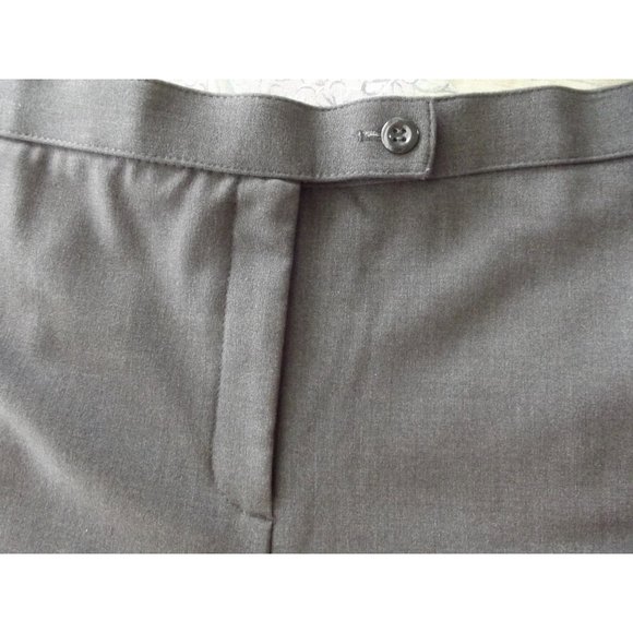 East 5th Dress Pants 16Px29"Secretly Slender Tummy Panel Gray High Rise Straight - Picture 3 of 10